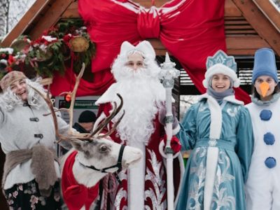 Волшебные звери в Резиденции Деда Мороза на Городской ферме ВДНХ