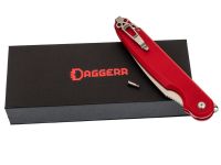 Складной нож Dagger Parrot SW, сталь VG-10, рукоять G10, красный