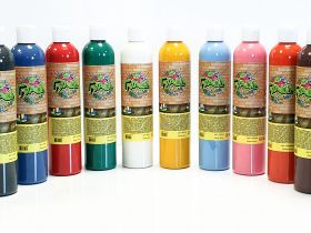 Гуашь детская Flyer 350 мл, цвет синий