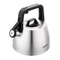 Чайник со свистком Polaris Graphit-2,5L