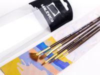 Набор кистей Синтетика Малевичъ "Клод" 5 шт