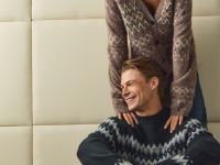 Джемпер с жаккардовым узором, Серый