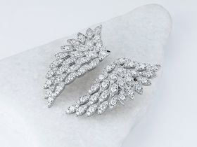 Серьги из белого золота э4712сг07190050