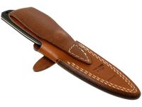 Нож с фиксированным клинком LionSteel B35, сталь Sleipner, рукоять черный G10