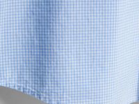 Рубашка в клетку виши, Голубой