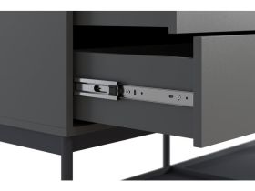 Комод Изи 158x91 Графитовый