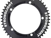 Звезда системы Stronglight Type S / TK Track 7075-T6 1 скорость, цепь 1/2&quot;x1/8&quot; (черный 46 BCD 144 мм)