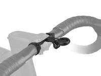 Крепление для велокомпьютеров и аксессуаров Topeak UTF Multi-Mount Pro на рули диаметром 25,4-31,8мм (черный)
