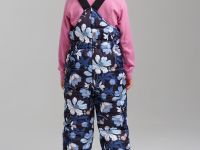 Комплект текстильный с полиуретановым покрытием для девочек: куртка, полукомбинезон