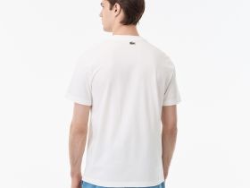 Мужская футболка Lacoste из хлопка