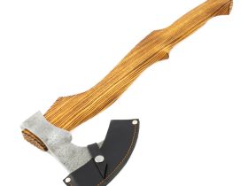 Кованый топор модель №2, сталь ХВГ, Мастерская Ваулина