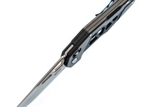 Складной нож SRM Mecha 9225-KB, сталь D2, рукоять G10/Carbon