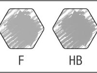 Карандаш чернографитный Faber-Castell "CASTELL-9000" 4H