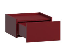 Тумба прикроватная подвесная Дигарс 43x21 Бургундский