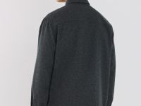 Рубашка из смесовой шерсти, Серый