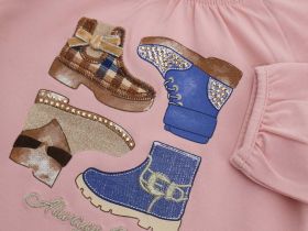 Лонгслив для маленькой девочки