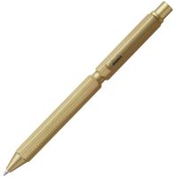 Ручка мультисистемная Rhodia, 3в1 (черн+красн+кар 0,5), корпус Золото