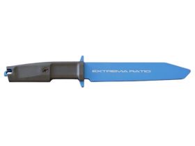 Тренировочный нож Extrema Ratio TK Fulcrum Compact BLU, алюминий, рукоять Forprene