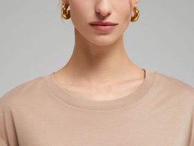 Футболка из мерсеризованного хлопка