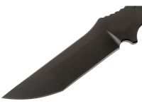 Нож скрытого ношения с фиксированным клинком Spartan Blades Formido, клинок черный, сталь CPM-S35VN, цельнометаллический