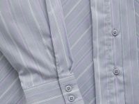 Рубашка из хлопка с отложным воротником