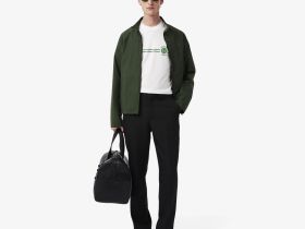 Мужская хлопковая футболка Lacoste