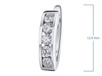 Серьги из белого золота с бриллиантами э0901сг05102300