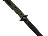 Складной нож НОКС Финка 2 Black, сталь D2, рукоять микарта