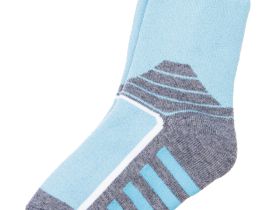 Термоноски трикотажные для девочек (низкие махровые)