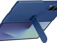 Чехол Samsung Silicone Case для Z Fold7 синий