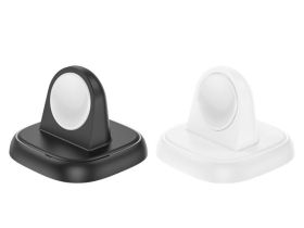 Беспроводное зарядное устройство Hoco (CW44) Wireless Charger (5V/1A) для Apple Watch (черный)