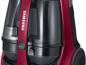 Пылесос Samsung VCC8837V3P/XEV с контейнером, 430 Вт фиолетовый