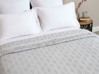 Покрывало Cialda, серое