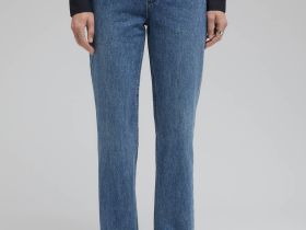 Джинсы straight fit