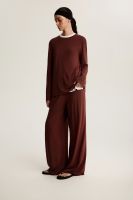 Брюки широкие из модала