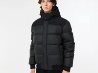 Мужская утеплённая куртка Lacoste со съемным капюшоном