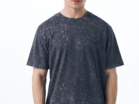 Футболка с принтом, Серый