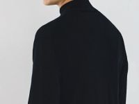 Джемпер из шерсти мериноса, Черный