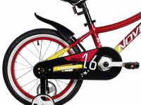 Детский велосипед Novatrack Katrina 16, год 2025, цвет Голубой-Зеленый