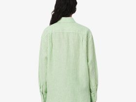 Женская рубашка Lacoste из льна