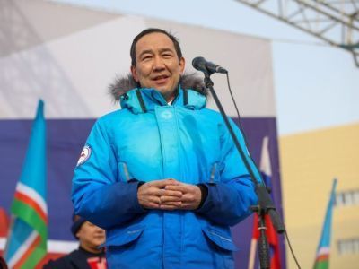 Айсен Николаев: Российский народ умеет трудиться, идти вперед и побеждать