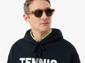 Мужская хлопковая толстовка Lacoste
