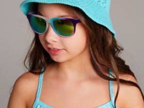 Панама текстильная для девочек