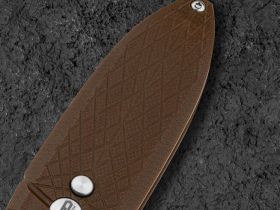 Складной нож Bestech Knives Ququ, сталь 14C28N, рукоять G10, коричневый