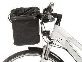 Быстросъемная складываемая сумка на руль с ручками для переноски ACME M-Wave HB384 (черный 20 литров)