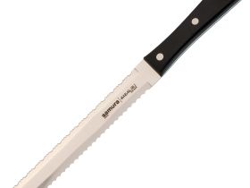 Подарочный набор из 3-х кухонных ножей Samura Harakiri (универсальный, для замороженных продуктов, шеф), сталь Aus 8, рукоять ABS-пластик