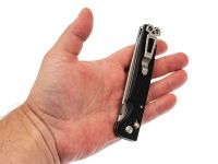 Складной нож Daggerr Dropet DL, сталь 8Cr14MoV, рукоять термопластик FRN, черный