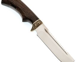 Туристический нож Щука, сталь 95х18, рукоять венге