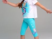 Фуфайка трикотажная для девочек (футболка)