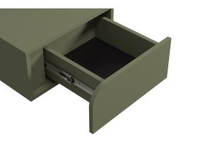 Тумба прикроватная подвесная Блест 45x22 Оливковый